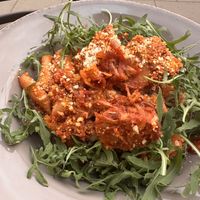 Pasta arrabiata   at Vege Miasto in Warsaw