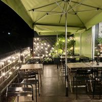 Terrace  at Vege Miasto in Warsaw