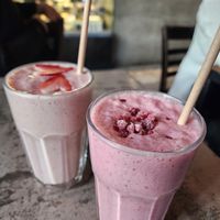 Smoothies at Vege Miasto in Warsaw