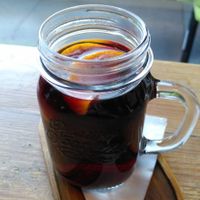 Mulled wine at Vege Miasto in Warsaw