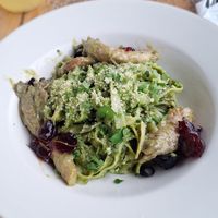 Tagliatelle Pesto at Vege Miasto in Warsaw