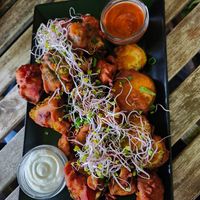 Pakora at Vege Miasto in Warsaw