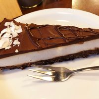 Vegan cake at Vege Miasto  at Vege Miasto in Warsaw