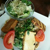 Kale Pasta at Vege Miasto in Warsaw