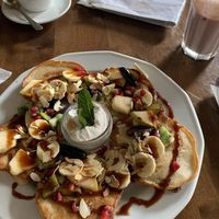 Pancakes at Vege Miasto in Warsaw