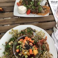 Gryczanka i placki  at Vege Miasto in Warsaw