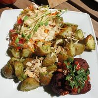 Kofta at Vege Miasto in Warsaw