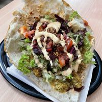 Falaffel kebabb  at Bey Döner in Bayern