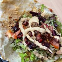 Falaffel kebab  at Bey Döner in Bayern