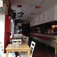 Inside at DosTrece in Barcelona