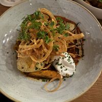 pumpkin goulash  at Hofbräuhaus Melbourne in Melbourne