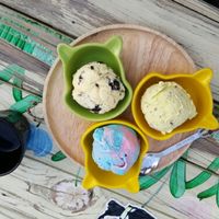 Spider-Man, Banofee Choc Chip & Cookie and Vanilla at Itim Roi Ros (100 Flavors of Ice Cream) - ไอติม100รส in Chiang Mai