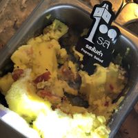 Som tam ice cream...  at Itim Roi Ros (100 Flavors of Ice Cream) - ไอติม100รส in Chiang Mai