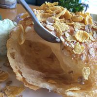 Look at that puffffff! at Itim Roi Ros (100 Flavors of Ice Cream) - ไอติม100รส in Chiang Mai