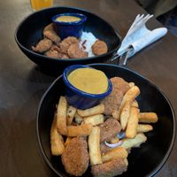 Vegan spice bags at The Albert And The Lion - Wetherspoons in Blackpool