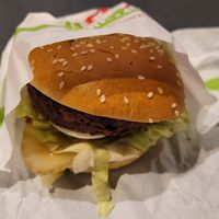 Impossible burger at Gamla Ullevi in Västra Götalands Län