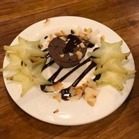 vegan raw chocolate cheesecake at The Booch Bar in Hilo