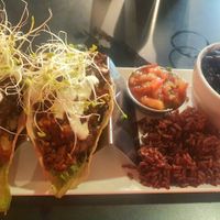 Vegan Street Tacos at The Booch Bar in Hilo