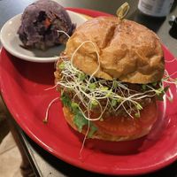 Potato side salad yum!  at The Booch Bar in Hilo