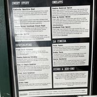 Breakfast menu   at The Booch Bar in Hilo