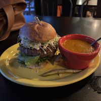 Conscious burger  at The Booch Bar in Hilo