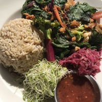 The Verdant Vegan breakfast. So good and felt incredibly energized all day after eating this! at The Booch Bar in Hilo