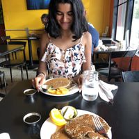 Had the delicious vegan pancakes. Highly recommend.  at The Booch Bar in Hilo