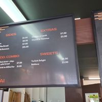 Menu Nov 2025 at Kebab Serai in Auckland