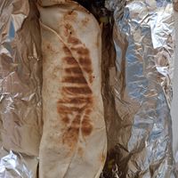 Falafel kebab at Kebab Serai in Auckland