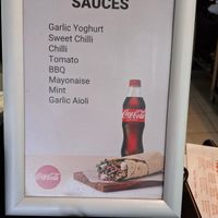Sauces, up to three. All vegetarian, yogurt and aoili not vegan. at Kebab Serai in Auckland