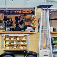 Here it is with delightful owner and her pony mascot at The Absent Pony in Brockenhurst