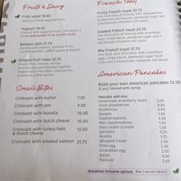 Breakfast  at Reefs Cafe & Co in Willemstad