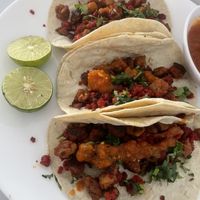 Tacos campechanos   at Luna azul  in Mexico City