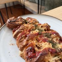 Korean bread  at Canela Vegan Bakery & Cafe Bridgeland in Calgary