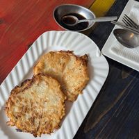 Cabbage pancakes at Yoon’s Kitchen in Hhohho Region