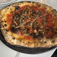 Vegan Pizza w Mushrooms - $20  at 2145 EATS in Costa Mesa