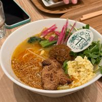 Ramen de sésamo dorado  at T's TanTan Ecute Ueno in Taito City