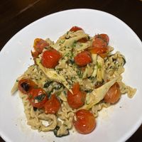 Chef’a veggie pasta  at Angelena's Ristorante Italiano in Pensacola