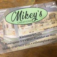 Business card   at Mikey's Creations in Frankfurt