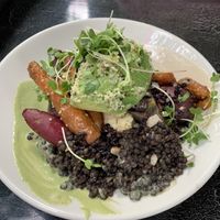 Green Plant Bowl! Favorite dish here! at Mesa Verde in Santa Barbara