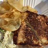 Grilled cheese at Mesa Verde in Santa Barbara