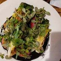 Avocado Salad at Mesa Verde in Santa Barbara