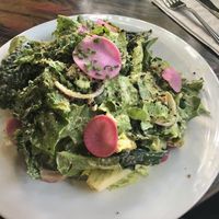 Vegan Caesar Salad at Mesa Verde in Santa Barbara