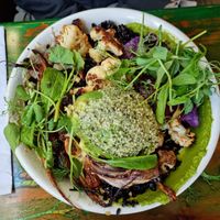 Green bowl at Mesa Verde in Santa Barbara