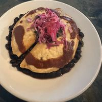 Jackfruit Empanadas - very good   at Mesa Verde in Santa Barbara