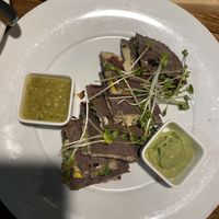 quesadillas   at Mesa Verde in Santa Barbara