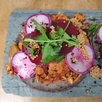 Street tacos at Mesa Verde in Santa Barbara