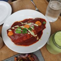 Burrito at Mesa Verde in Santa Barbara