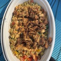 Rice bowl   at True Vegan in Delray Beach