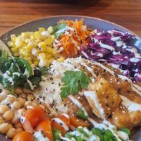 Tofu bowl at Soul Bowl in London